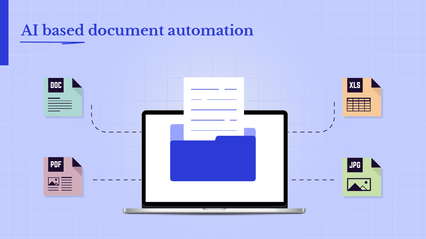 AI based document automation across multiple file types feeding into a single retrieval system